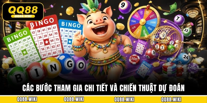 Các bước tham gia chi tiết và chiến thuật dự đoán