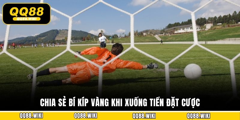 Chia sẻ bí kíp vàng khi xuống tiền đặt cược