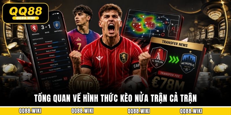 Tổng quan về hình thức kèo nửa trận cả trận
